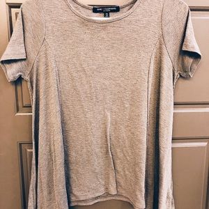 ONE CLOTHING LOS ANGELES. Women’s grey flowy top.